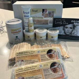 Nufree nudesse Little One waxing kit hair removal system